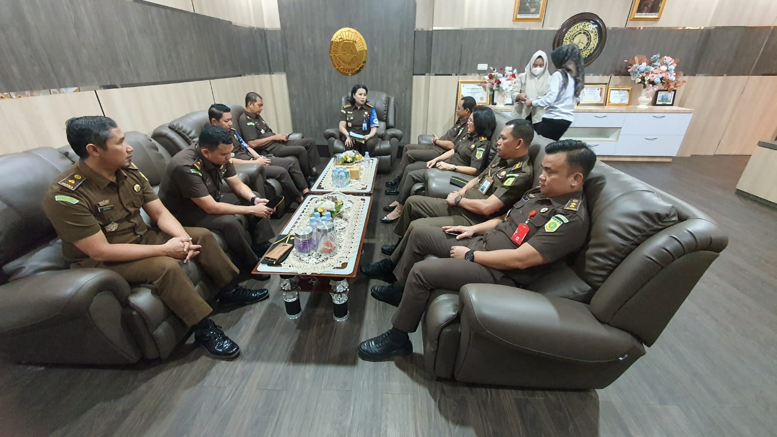 Aswas Kejati Riau Melakukan Pemantauan di Kejari Dumai